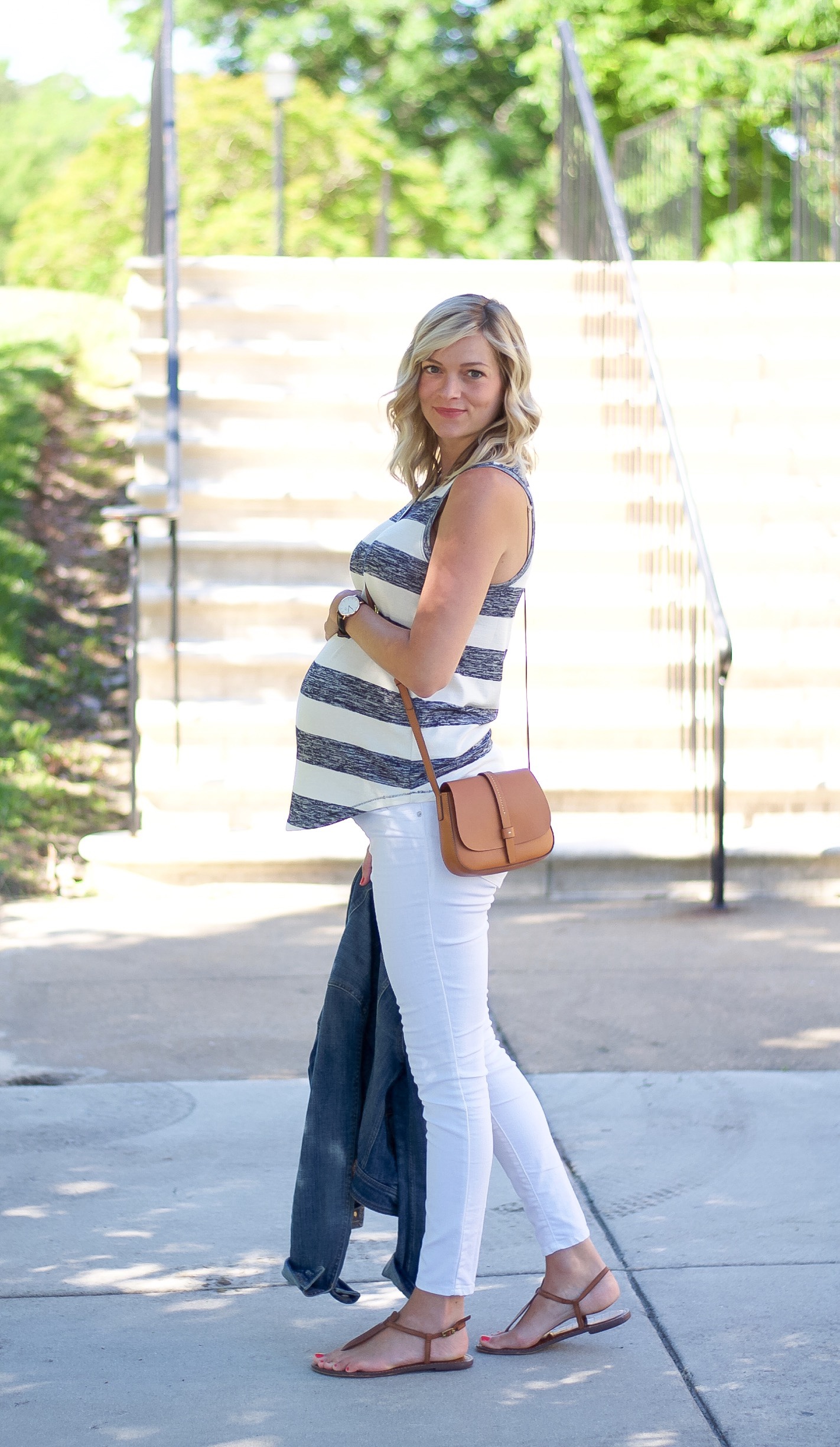 maternity style, gap sale, sam edelman gigi sandal, gap crossbody bag ...